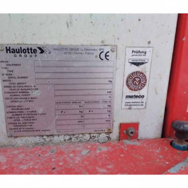 USED HAULOTTE STAR 10 - 10Μ WORKING HEIGHT  (2012) 