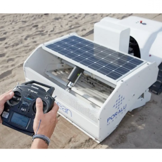 ΡΟΜΠΟΤ ΚΑΘΑΡΙΣΜΟΥ ΠΑΡΑΛΙΑΣ ΜΕ ΕΡΠΥΣΤΡΙΕΣ  ΄BEBOT S21 220V 