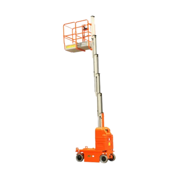 Electric self-propelled personnel lift Dingli  Dingli AMWP vertical mast lift  Personnel aerial lift Dingli  Compact electric personnel lift  Professional self-propelled personnel lift