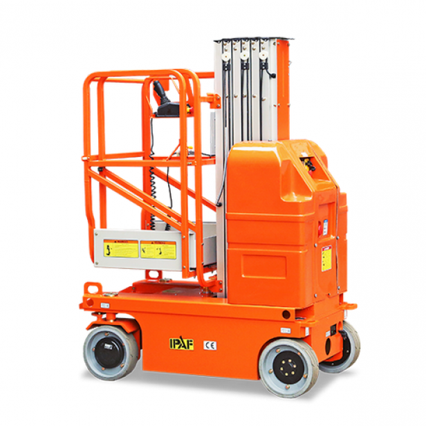 Ηλεκτρικό αυτοκινούμενο ανυψωτικό ατόμων Dingli  Dingli AMWP ανυψωτικό ατόμων  Ανυψωτικό ατόμων για εργοτάξια  Αυτοκινούμενη πλατφόρμα ανύψωσης  Dingli vertical lift