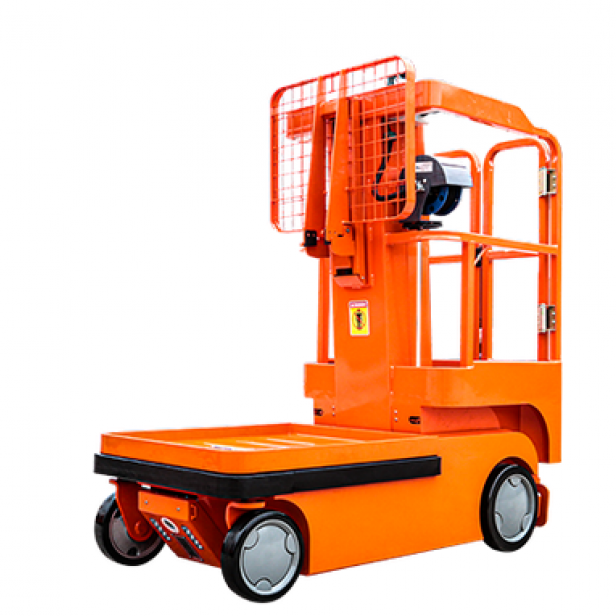 Ηλεκτρικό ανυψωτικό ατόμων Dingli OPT0507  Dingli OPT0507  Ανυψωτικό ατόμων για αποθήκες  Ηλεκτρικό ανυψωτικό με μικρό ακτίνα στροφής  Dingli OPT0507 σε λειτουργία