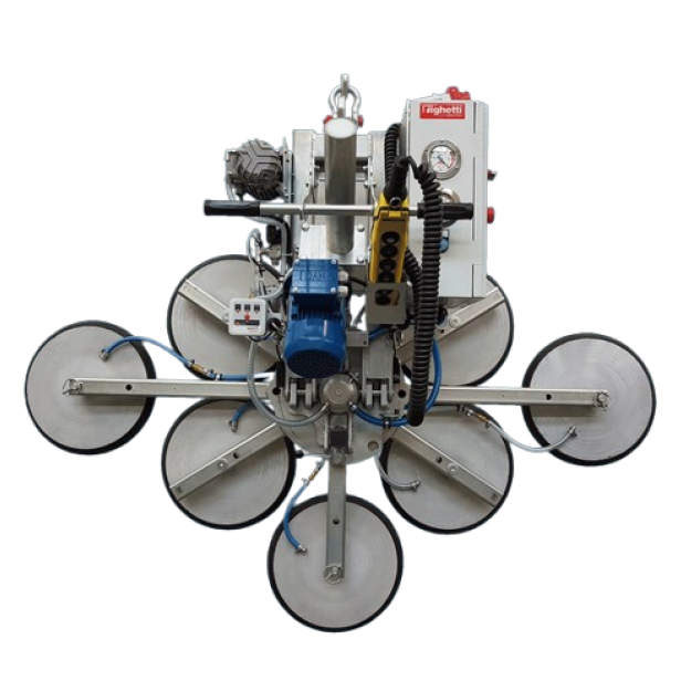 ELECTRIC GLASS VACUUM LIFTER VEB4+4 RCEBE UP TO 1200KG  220V OR  400V