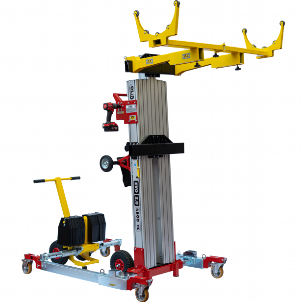 GOLIA EVO 2.0 4500TS Manual Glass Lifting System for professional use