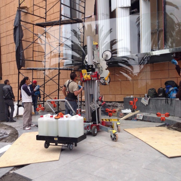 GOLIA BULL χειροκίνητο σύστημα ανύψωσης τζαμιών GOLIA BULL για επαγγελματική χρήση