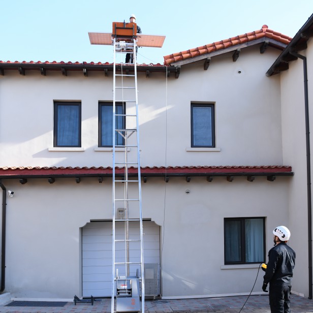 3S INDUSTRY ΑΝΥΨΩΤΙΚΗ ΣΚΑΛΑ ΟΡΟΦΗΣ ΜΕ ΜΠΑΤΑΡΙΑ MH04L120 - 10M 120KG