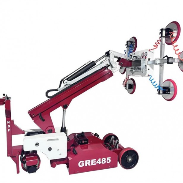 KSF GRE 485 ηλεκτρικό ρομπότ γυαλιού 485kg 3,25m Ρομπότ χειρισμού γυαλιού KSF GRE485 485kg Ηλεκτρικό ρομπότ για γυάλινα πάνελ 485kg