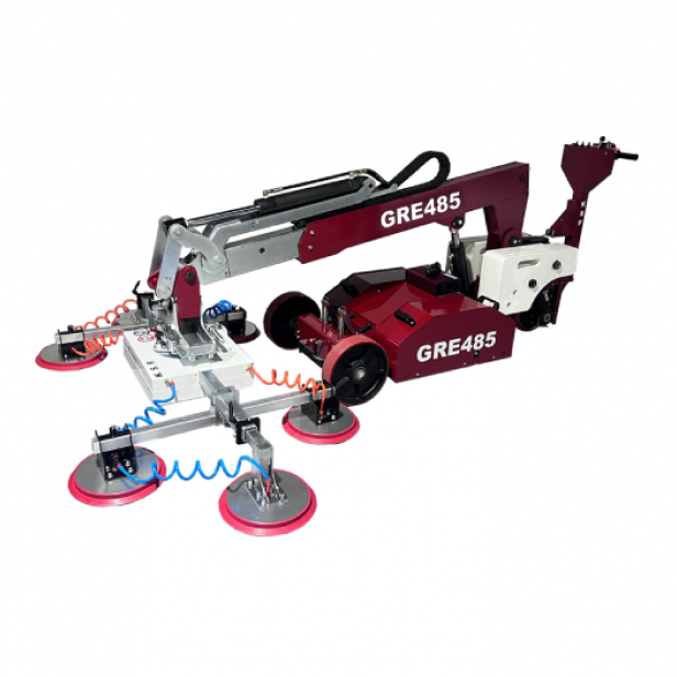 KSF GRE 485 ηλεκτρικό ρομπότ γυαλιού 485kg 3,25m Ρομπότ χειρισμού γυαλιού KSF GRE485 485kg Ηλεκτρικό ρομπότ για γυάλινα πάνελ 485kg