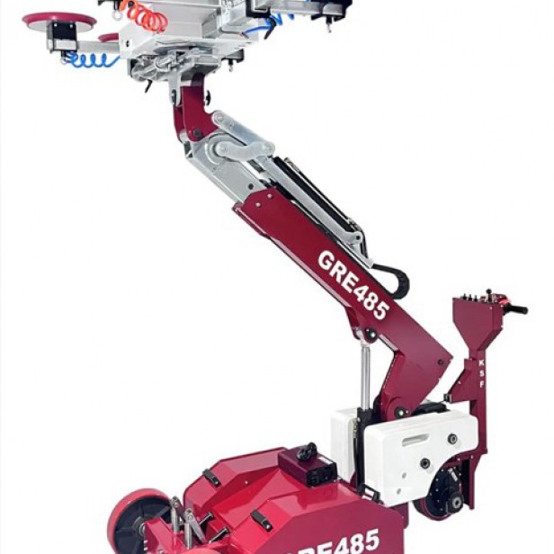 KSF GRE 485 electric glass robot 485kg 3.25m Glass handling robot KSF GRE485 485kg capacity Electric robot for glass panels 485kg
