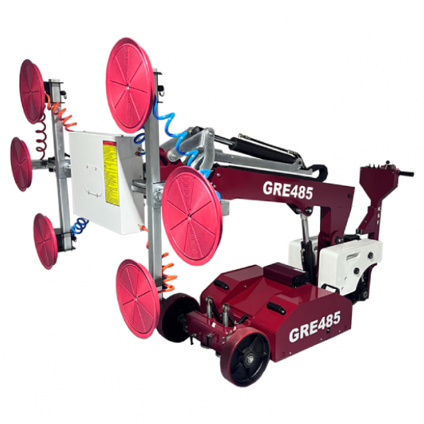 KSF GRE 485 ηλεκτρικό ρομπότ γυαλιού 485kg 3,25m Ρομπότ χειρισμού γυαλιού KSF GRE485 485kg Ηλεκτρικό ρομπότ για γυάλινα πάνελ 485kg