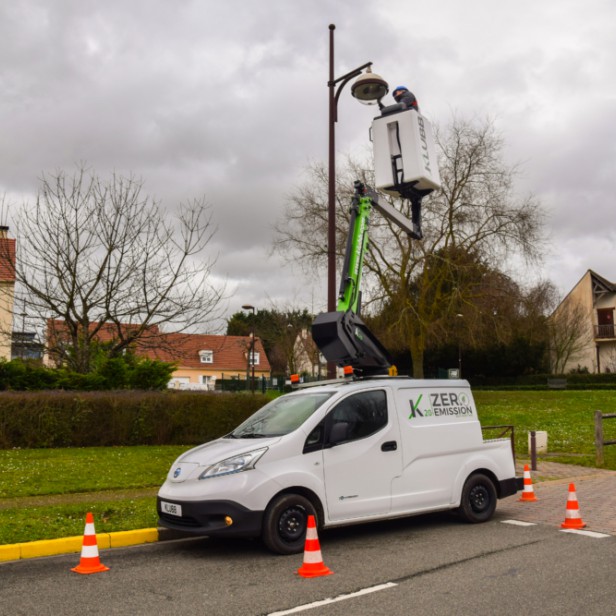 USED  ARTICULATED MOUNTED BOOM LIFT KLUBB TRUCK  120KG 10m (2018)
