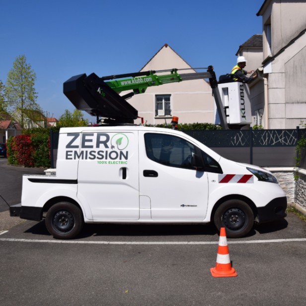 USED  ARTICULATED MOUNTED BOOM LIFT KLUBB TRUCK  120KG 10m (2018)