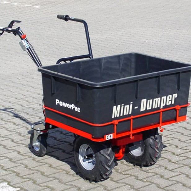 Mini-Dumper POWER PAC MCM100 ΜΕ ΚΙΝΗΤΗΡΑ Honda GCV160 4,5PS 140KG Mini-Dumper POWER PAC MCM100 ΜΕ ΚΙΝΗΤΗΡΑ Honda GCV160 4,5PS 140KG