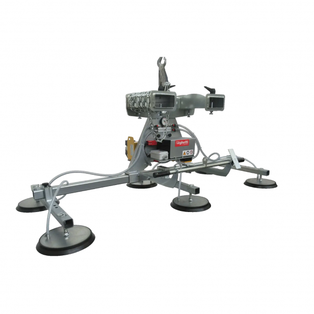  VACUUM LIFTER  for metal sheets (WITH BATTERIES )RIGHETTI F6B 1000KG