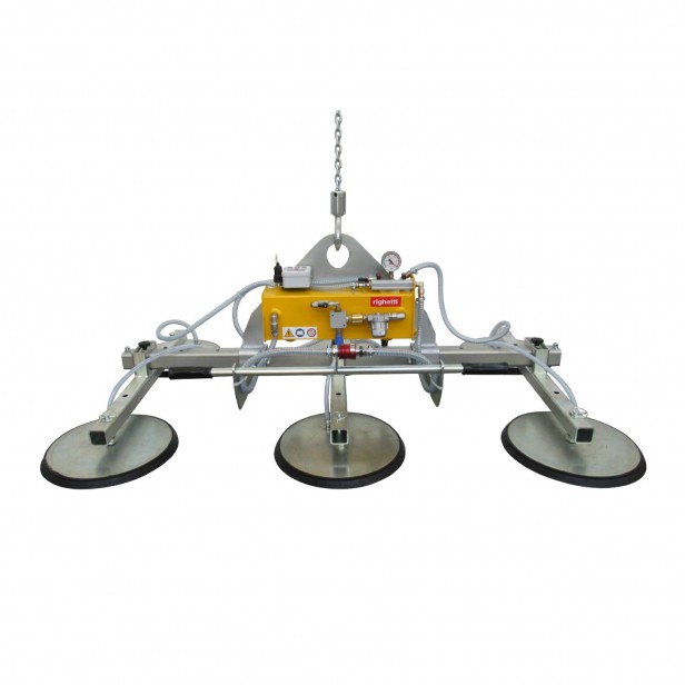 AIR VACUUM LIFTER  for metal sheets RIGHETTI F6A 1800kg