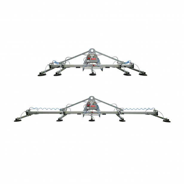  VACUUM LIFTER  for metal sheets (WITH BATTERIES )RIGHETTI FT10B 800KG