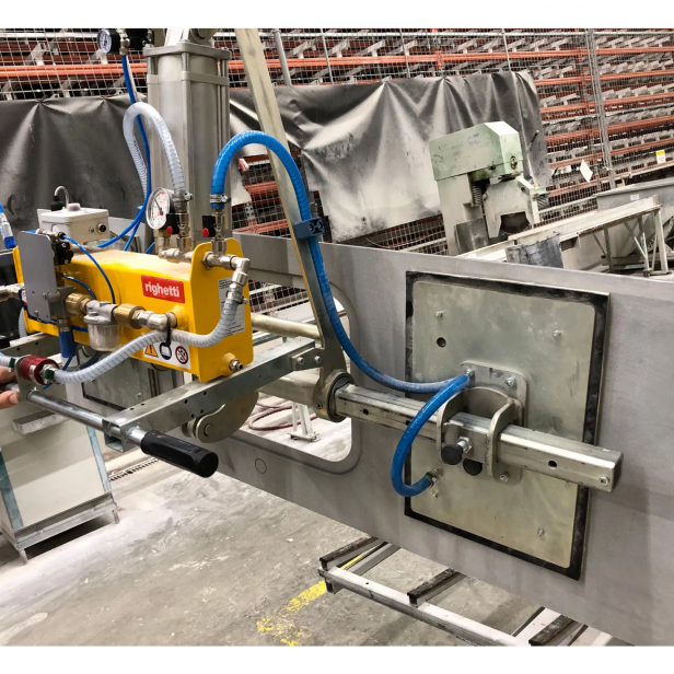 ΒΕΝΤΟΥΖΑ ΑΝΥΨΩΣΗΣ ΑΕΡΟΣ ΓΙΑ ΤΟΠΟΘΕΤΗΣΗ ΠΛΑΚΩΝ ΣΚΥΡΟΔΕΜΑΤΟΣ & ΠΕΤΡΑΣ RIGHETTI P2A ΕΩΣ 1500KG 