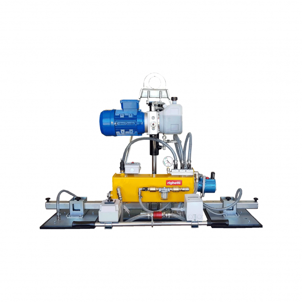 ΗΛΕΚΤΡΙΚΗ ΒΕΝΤΟΥΖΑ ΑΝΥΨΩΣΗΣ ΓΙΑ ΤΟΠΟΘΕΤΗΣΗ  ΠΛΑΚΩΝ ΣΚΥΡΟΔΕΜΑΤΟΣ & ΠΕΤΡΑΣ RIGHETTI  O3EB ΈΩΣ 1500 kg 220V-380V