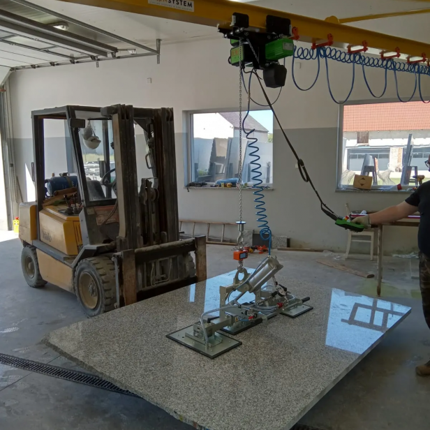 AIR  VACUUM LIFTER  for  Concrete & Stone Slab Vacuums RIGHETTI  S3-PN UP TO 750KG