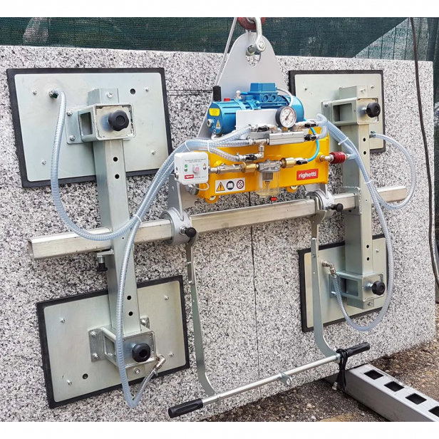ELECTRIC VACUUM LIFTER FOR Concrete & Stone Slab Vacuums RIGHETTI M4EB UP TO 2000KG 220V-380V