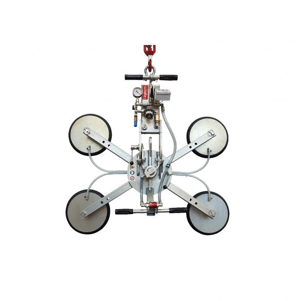 ΒΕΝΤΟΥΖΑ ΑΝΥΨΩΣΗΣ ΑΕΡΟΣ ΓΙΑ ΤΟΠΟΘΕΤΗΣΗ  ΤΖΑΜΙΩΝ  RIGHETTI  VA4 RCMBM 400kg χειροκίνητη περιστροφή 360° και χειροκίνητη κλίση 0 – 90°.