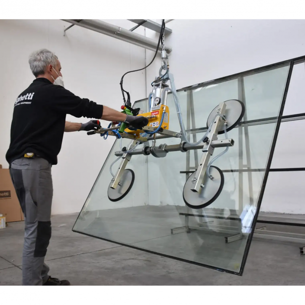 AIR  VACUUM LIFTER  for glass RIGHETTI VA4 BP 400kg