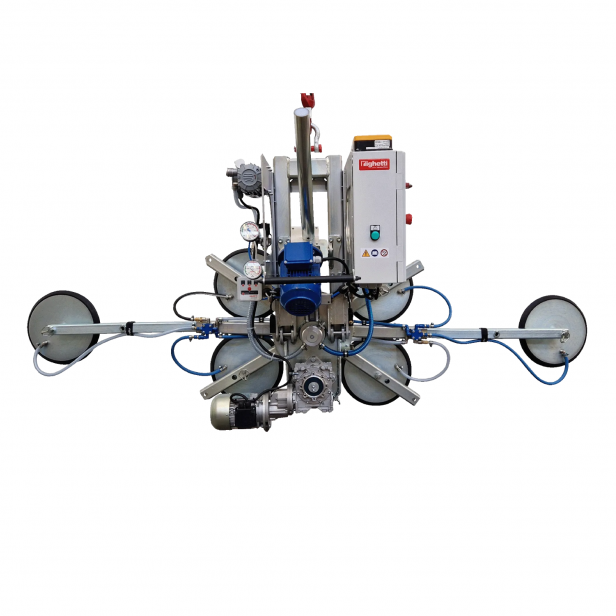 ELECTRIC  VACUUM LIFTER  for GLASS RIGHETTI VEB4+4 RCEBE XL  800kg  220V-380V