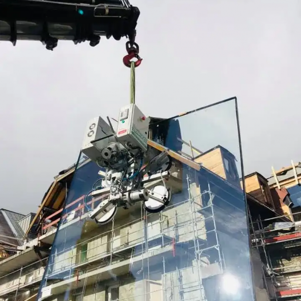  VACUUM LIFTER  for GLASS  (WITH BATTERIES )RIGHETTI VB4+4 RCEBE 800kg