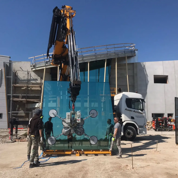  VACUUM LIFTER  for GLASS  (WITH BATTERIES )RIGHETTI  VB4+4 RCEBE XL 800kg