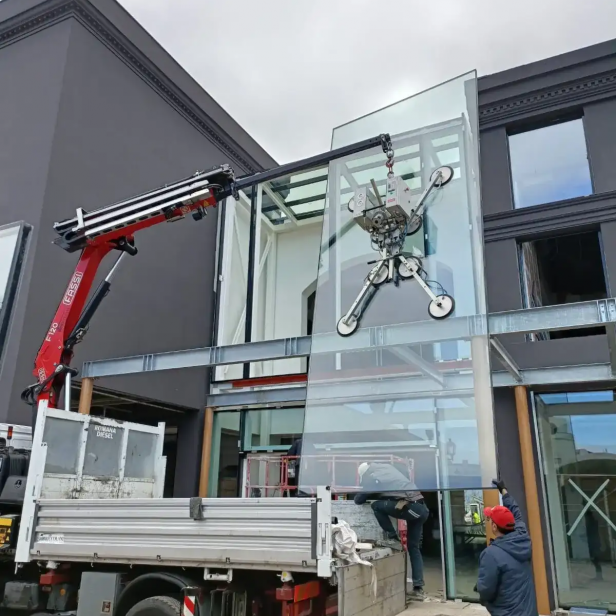  VACUUM LIFTER  for GLASS  (WITH BATTERIES )RIGHETTI  VB4+4 RCEBE XL 800kg