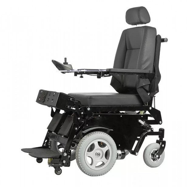 DRAGON DW-WD1003 electric standing wheelchair DRAGON DW-WD1003 standing wheelchair for disabled with large wheels DRAGON DW-WD1003 easy driving DRAGON DW-WD1003 rear-wheel drive DRAGON DW-WD1003 24V battery DRAGON DW-WD1003 100 kg capacity
