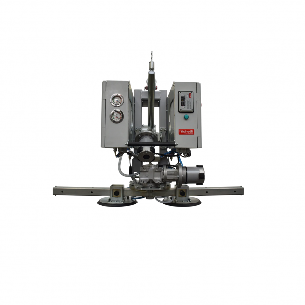  VACUUM LIFTER  for GLASS  (WITH BATTERIES )RIGHETTI  VB2 RCEBE 200KG