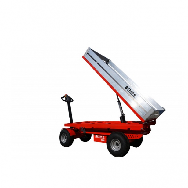 BEFARD ELECTRIC CARGO TRANSPORTER & LIFTER WITH ELECTRIC DUMPER  UR800 - 800KG MAX LOAD