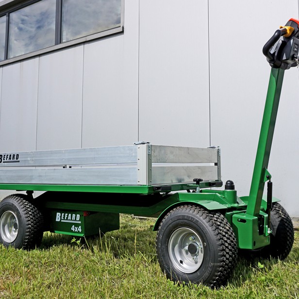BEFARD ELECTRIC CARGO TRANSPORTER WITH 2M PLATFORM UR800 - 800KG MAX LOAD!