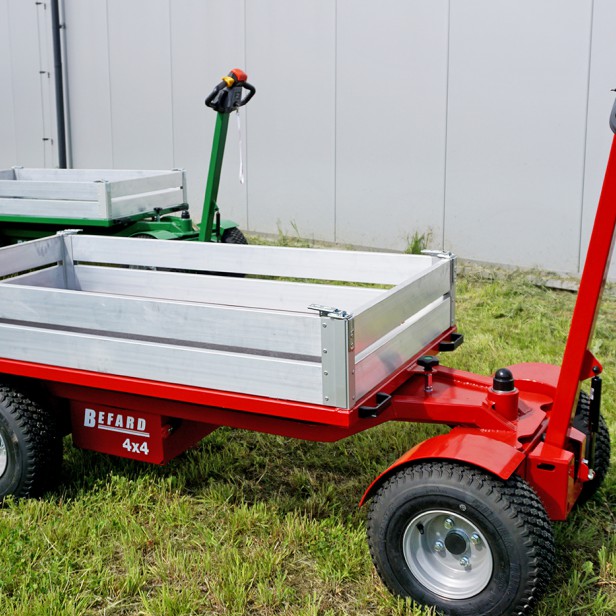 BEFARD ELECTRIC CARGO TRANSPORTER WITH 2M PLATFORM UR800 - 800KG MAX LOAD!