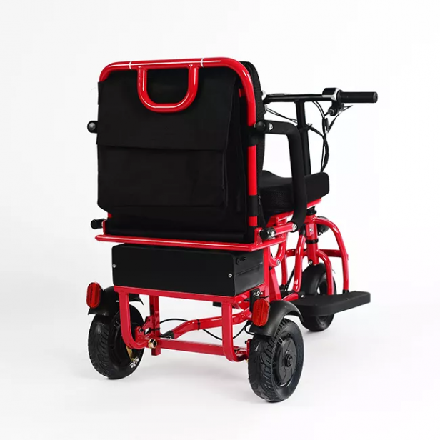 DRAGON Electric Wheelchair Red DRAGON Electric Wheelchair (Red) αλουμινένιο πλαίσιο DRAGON Electric Wheelchair (Red) 15–25 km αυτονομία DRAGON Electric Wheelchair (Red) 15 km/h ταχύτητα DRAGON Electric Wheelchair (Red) 100 kg φορτίο