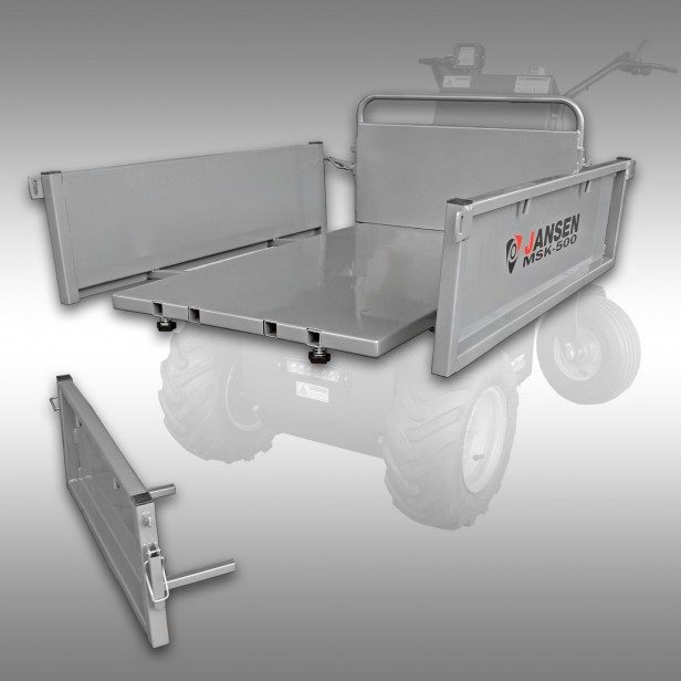 JANSEN  FLAT BED FOR ELECTRIC DUMPER  MSK-500 