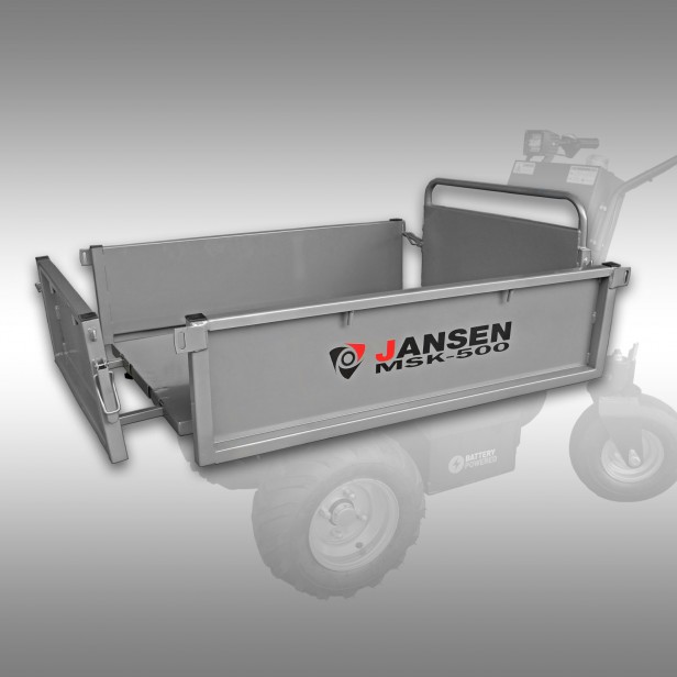 JANSEN  FLAT BED FOR ELECTRIC DUMPER  MSK-500 