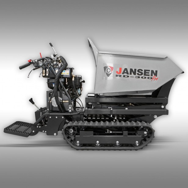 Jansen RD-300pro track dumper, hydraulic skip with dumping system 500kg