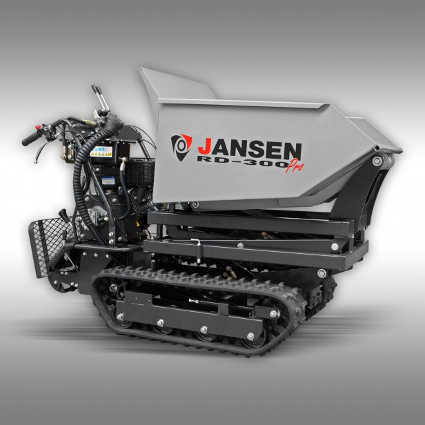 Jansen RD-300pro track dumper, hydraulic skip with dumping system 500kg