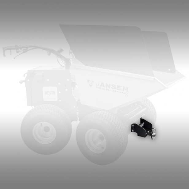 JANSEN TRAILER AND SHUNTING CLUTCH ,BALL HITCH FOR ELECTRIC DUMPER MSK- 800X  