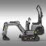 JANSEN Mini excavator Jansen MB-800, petrol engine 130kg UP TO 145kg