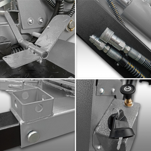 JANSEN Mini excavator MB-360°, with petrol engine 10 HP, 306cc