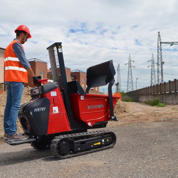 HINOWA ΕΣΠΥΣΤΡΙΟΦΟΡΟ MINI DUMPER  ΜΕ ΠΕΡΙΣΣΟΤΕΡΗ ΥΨΗΛΗ ΑΝΑΤΡΟΠΗ & SELF LOADING HS701 460KG