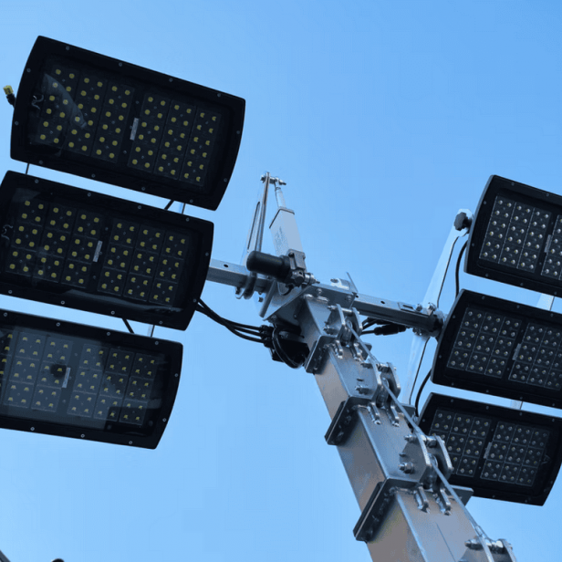 ITALTOWER LIGHTING TOWER WITH POWER GENERATOR & HYDRAULIC LIFTING SYSTEM  OKAPI MINE  UP TO 8.5M ILLUMINATED AREA 13200 SQM