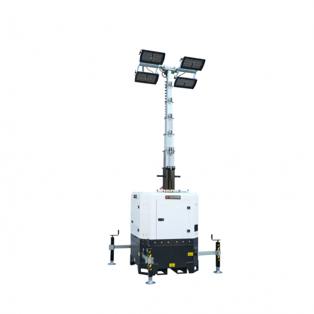 ITALTOWER LIGHTING TOWER WITH POWER GENERATOR & HYDRAULIC LIFTING SYSTEM OKAPI PRO UP TO 8.5M ILLUMINATED AREA 9300SQM