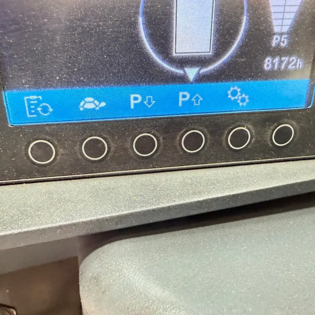  JUNGHEINRICH USED ELECTRIC FORKLIFT EFG213  1.300kg(2017) Triplex BH 205cm 3.Valve 