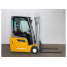  JUNGHEINRICH ΜΕΤΑΧΕΙΡΙΣΜΕΝΟ ΗΛΕΚΤΡΙΚΟ ΚΛΑΡΚ EFG213  1.300kg  (2017) Triplex BH 205cm 3.Valve 