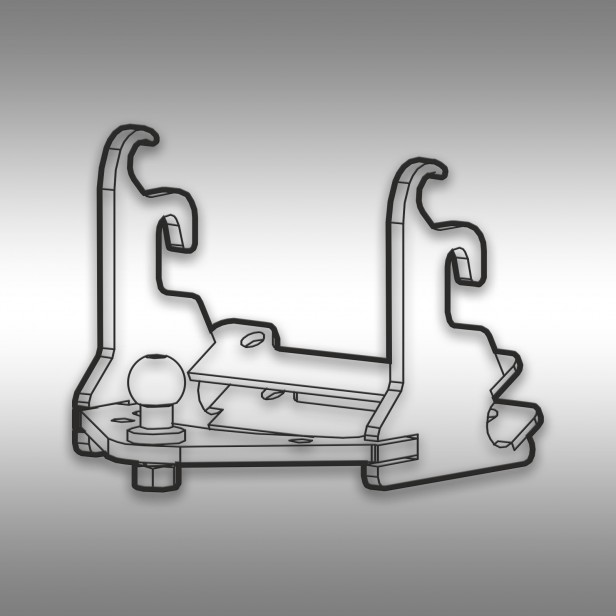 JANSEN BALL HEADE ATTACHMENT K50 FOR COMPACT LOADER KL-200 