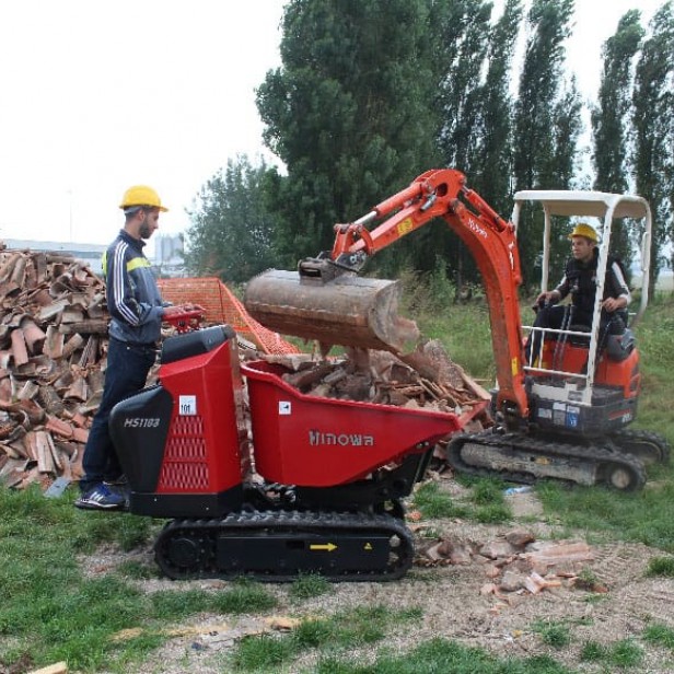 HINOWA ΕΣΠΥΣΤΡΙΟΦΟΡΟ MINI DUMPER HS1103 1000KG 