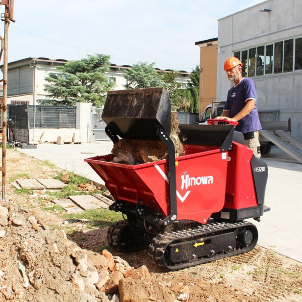 HINOWA TRACKED MINI DUMPER  SELF-LOADING HS1203 1200KG 